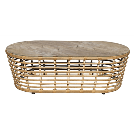 "Валенсия" лаунж-зона из искусственного ротанга, цвет соломенный