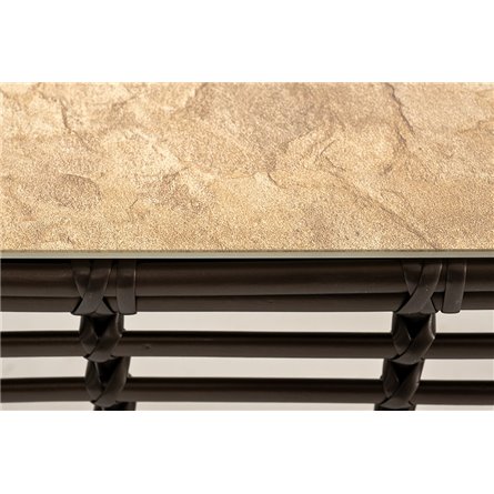 "Валенсия" журнальный столик из искусственного ротанга, цвет бронзовый