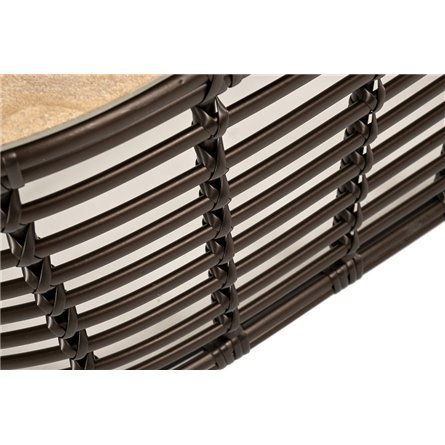 "Валенсия" журнальный столик из искусственного ротанга, цвет бронзовый