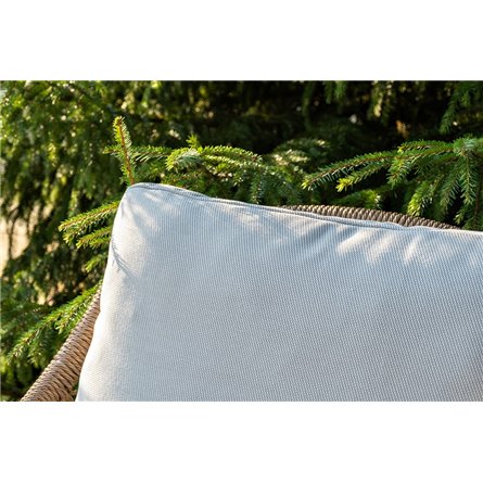 "Венеция" лаунж-зона из искусственного ротанга, цвет соломенный