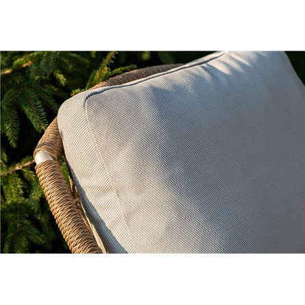 "Венеция" лаунж-зона из искусственного ротанга, цвет соломенный