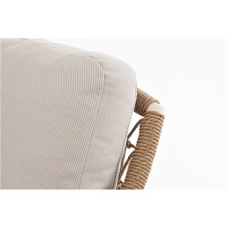 "Венеция" лаунж-зона из искусственного ротанга, цвет соломенный