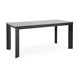 "Венето" обеденный стол из HPL 140х80см, цвет "серый гранит", каркас черный