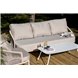 "Верона" лаунж-зона 5-местная плетеная из роупа (веревки), каркас алюминиевый белый, роуп бежевый "Верона" лаунж-зона 5-местная плетеная из роупа (веревки), каркас алюминиевый белый, роуп бежевый