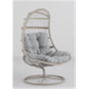 "Севилья" кресло-кокон из искусственного ротанга, цвет бежевый