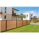 Глухой забор из шпунтованной доски ДПК Hilst 2х2м Глухой забор из шпунтованной доски ДПК Hilst 2х2м