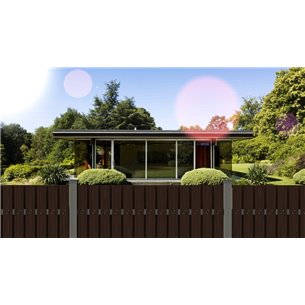 Вертикальный вентилируемый забор Hilst