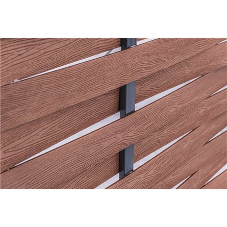 Забор "Плетенка" из ДПК Hilst 2х2