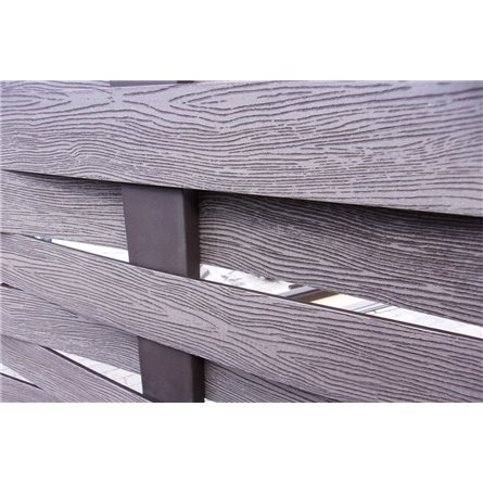 Забор "Плетенка" из ДПК Hilst 2х2