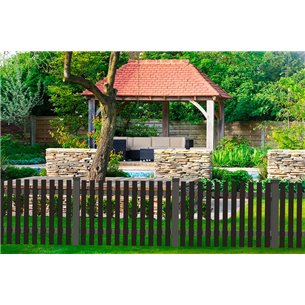 Вертикальный штакетник палисад 2х1.3м HILST