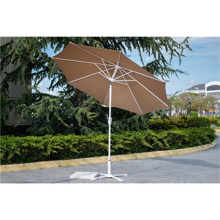 Зонт Верона с наклоном, бежевый D270