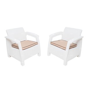 Комплект TWEET Balcony Set, цвет: белый