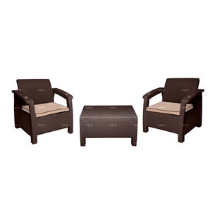 Комплект на балкон TWEET Balcony Set, цвет: венге