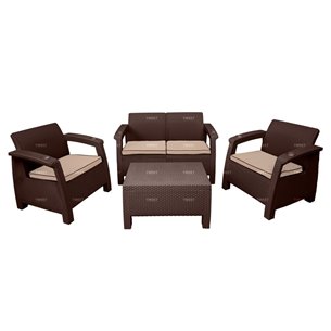 Комплект уличной мебели TWEET Terrace Set, венге