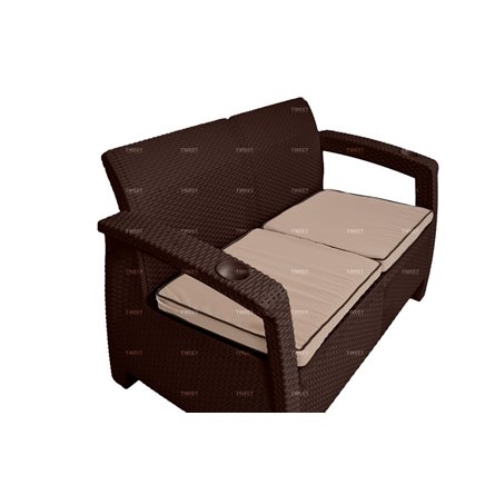 Комплект уличной мебели TWEET Terrace Set, венге