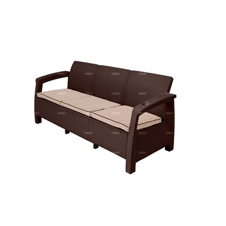 Комплект уличной мебели TWEET Terrace Set Max, венге