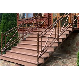 Ступень ДПК Ecodeck 346*23,5*4000мм, коричневый