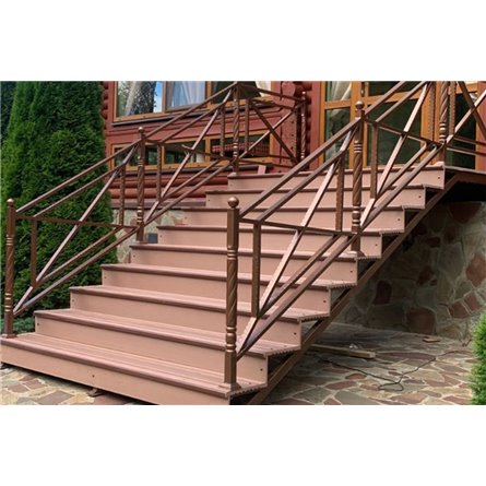 Ступень ДПК Ecodeck 346*23,5*4000мм, коричневый