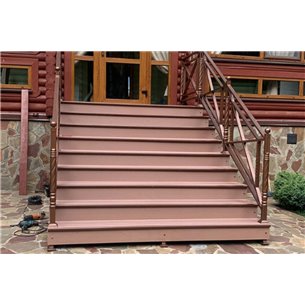 Ступень ДПК Ecodeck 346*23,5*4000мм, коричневый