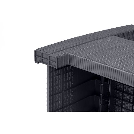 Arizona b:rattan, Кресло (2шт.), антрацит (2 подушки)