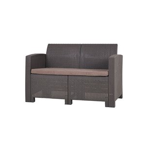 Arizona b:rattan, Диван двухместный, венге (2-х местная подушка)