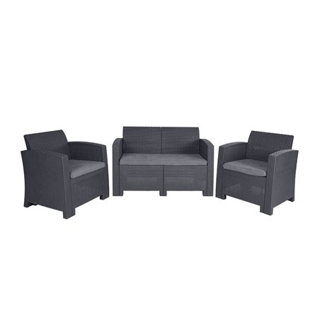 Arizona b:rattan, Диван двухместный, венге (2-х местная подушка)