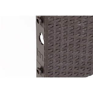 Arizona b:rattan, Диван двухместный, антрацит (2-х местная подушка)