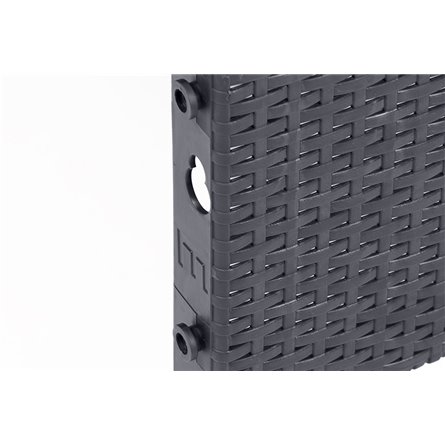 Arizona b:rattan, Диван трехместный, антрацит (3-х местная подушка)