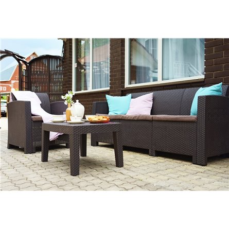 Arizona b:rattan, Столик журнальный, антрацит