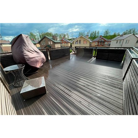 Террасная доска Deckron (Декрон) Classic, производство Россия, 153*28