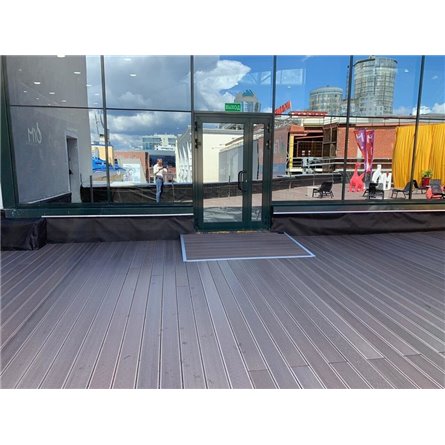 Террасная доска Deckron (Декрон) Classic, производство Россия, 153*28