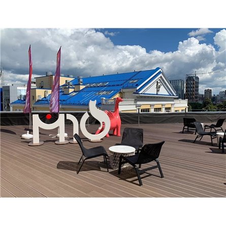 Террасная доска Deckron (Декрон) Classic, производство Россия, 153*28