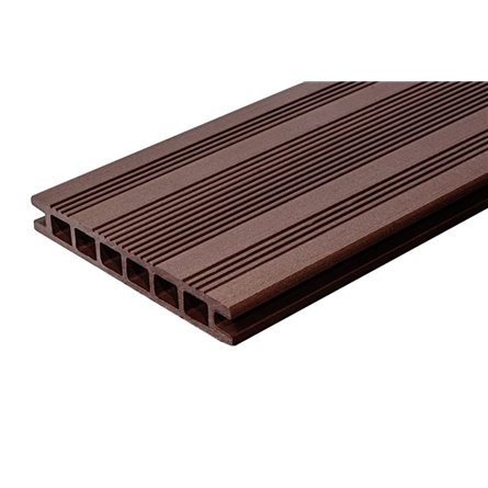 Доска пластиковая террасная композитная Ecodeck (Экодек), 165*23,5