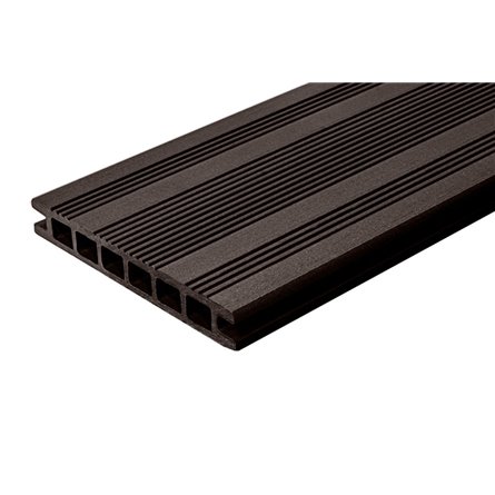 Доска пластиковая террасная композитная Ecodeck (Экодек), 165*23,5