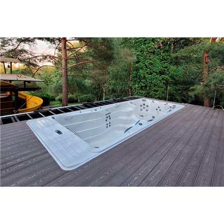 Палубная доска полнотелая из ДПК марки HOLZHOF Solid, 150*18