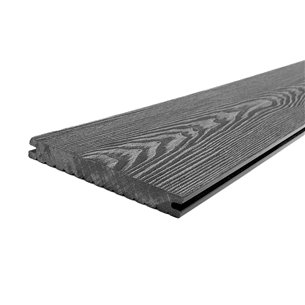 Палубная доска полнотелая из ДПК марки HOLZHOF Solid, 150*18