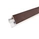 Уголок ДПК + алюминиевый профиль, венге - 3м