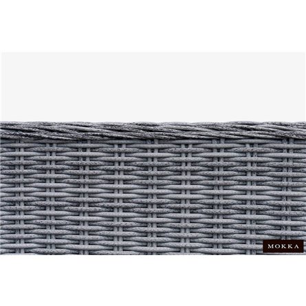 Комплект плетеной мебели MOKKA RIMINI (стол кофейный, 2 кресла, диван 3 х-местный)