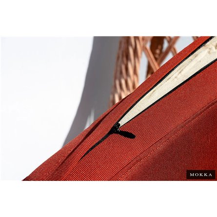 Комплект плетеной мебели MOKKA VILLA ROSA (4 кресла) + 4 подушки