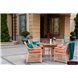 Комплект плетеной мебели MOKKA VILLA ROSA (4 кресла) + 4 подушки Комплект плетеной мебели MOKKA VILLA ROSA (4 кресла) + 4 подушки