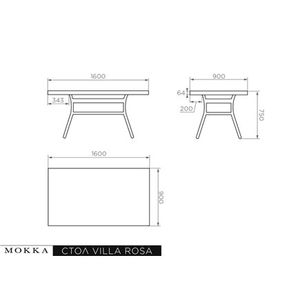 Комплект плетеной мебели MOKKA VILLA ROSA (6 кресел) + 6 подушек