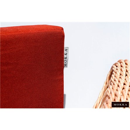 Комплект плетеной мебели MOKKA VILLA ROSA (6 кресел) + 6 подушек