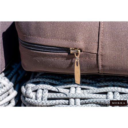 MOKKA BELLA диван 3-х местный, серый