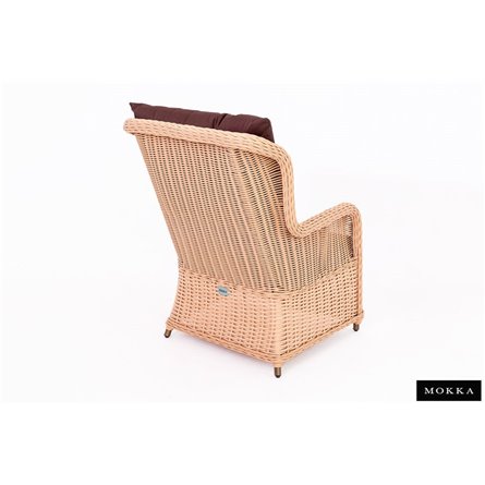 Комплект плетеной мебели МОККА SAN MARINO (стол обеденный, 8 кресел), Бежевый