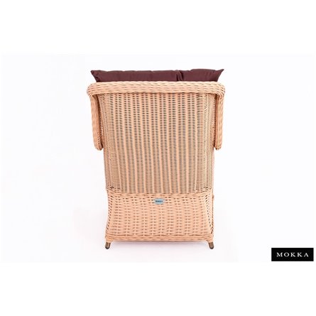 Комплект плетеной мебели МОККА SAN MARINO (стол обеденный, 8 кресел), Бежевый