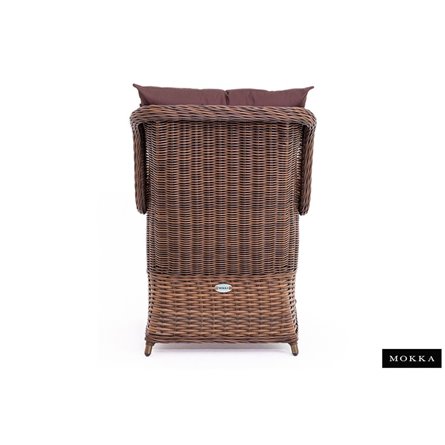 Комплект плетеной мебели МОККА SAN MARINO (стол обеденный, 8 кресел), Бронзовый