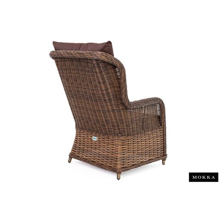 Комплект плетеной мебели МОККА SAN MARINO (стол обеденный, 8 кресел), Бронзовый