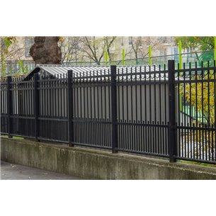 Сарай металлический Black Fox Panorama D