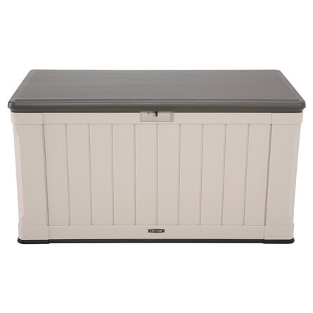 Сундук пластиковый Sand and Brown 439 л, бежево-коричневый