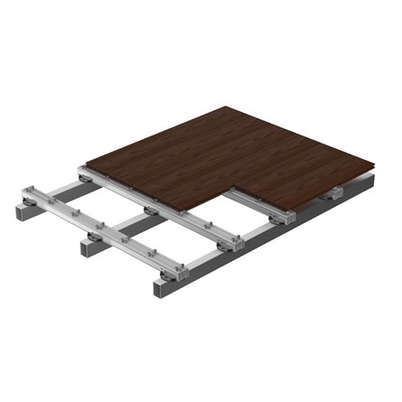 Опора нерегулируемая HILST FH5 для алюминиевой лаги